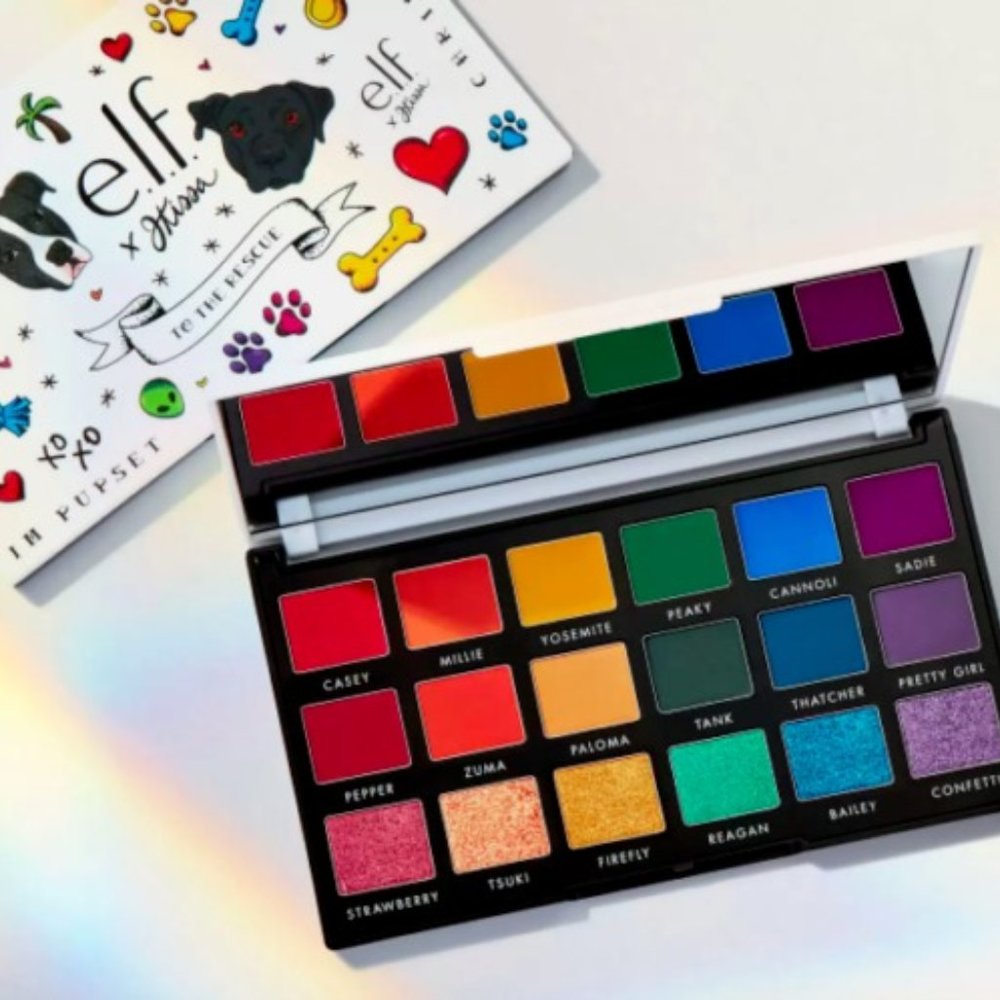 🌈  e.l.f. x Jkissa 2020 To the Rescue 18-Pan Eyeshadow Palette 🌈